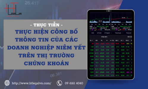 THỰC TIỄN THỰC HIỆN CÔNG BỐ THÔNG TIN CỦA CÁC DOANH NGHIỆP NIÊM YẾT TRÊN THỊ TRƯỜNG CHỨNG KHOÁN (CÔNG TY LUẬT TẠI QUẬN BÌNH THẠNH, TÂN BÌNH TP. HỒ CHÍ MINH)